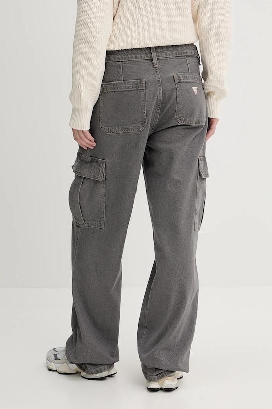 Odzież Guess Jeans jeansy W5GA1R.D5M74 szary