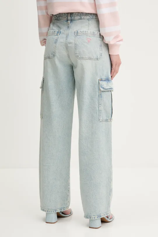 Odzież Guess Jeans jeansy W5RA1R.D5M51 niebieski