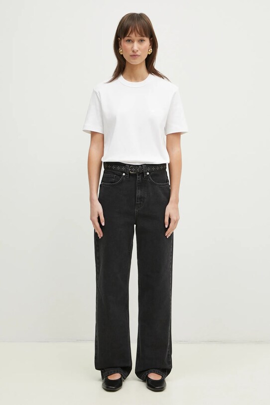 Džíny Axel Arigato Mid-Rise Jeans A0909005 černá
