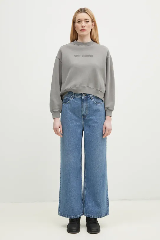 Axel Arigato jeans in cotone Wide-Leg Jeans A2628005 blu