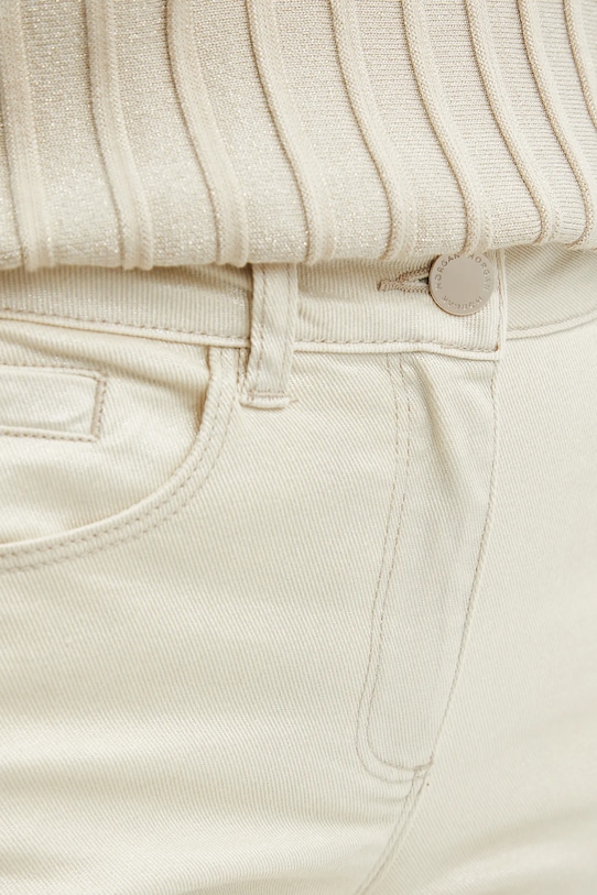 Morgan jeansy PEWELI beżowy PEWELI