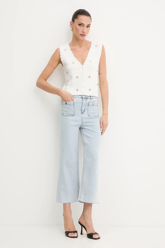 Morgan jeans PCLIC PCLIC albastru SS25