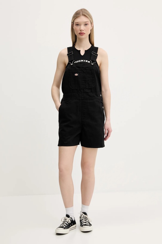 Dickies kantáros farmernadrág DK0A4XPTC401 fekete SS25