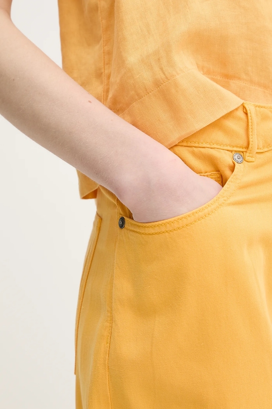 United Colors of Benetton pantaloni galben 4LEDDF09P