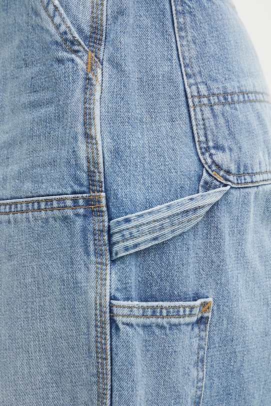 Дънки Carhartt WIP Brandon Double Knee Pant син I034462.01UR