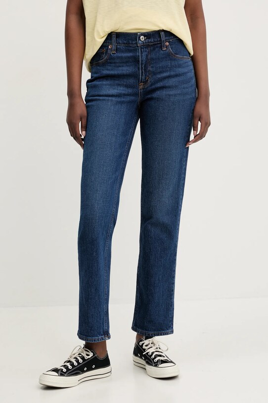 Abercrombie & Fitch jeansy granatowy KI155.4473.275