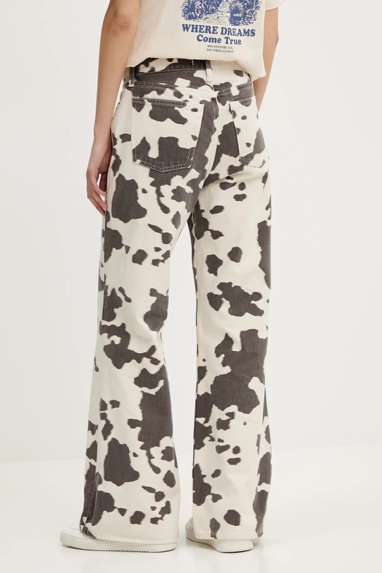 Odzież Abercrombie & Fitch jeansy bawełniane KI155.5526.449 beżowy