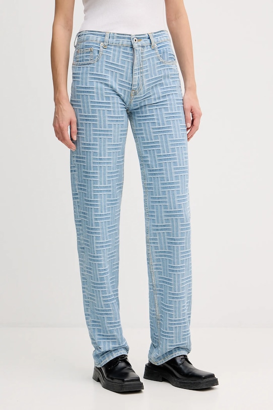 Kenzo jeansy niebieski FF52DP2166J4.DB