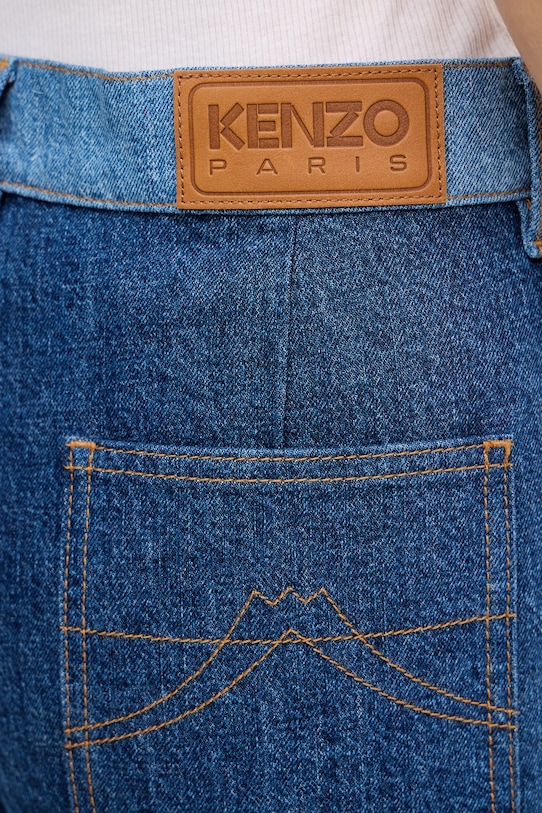 Kenzo jeansy FF52DP2306B4.DB niebieski