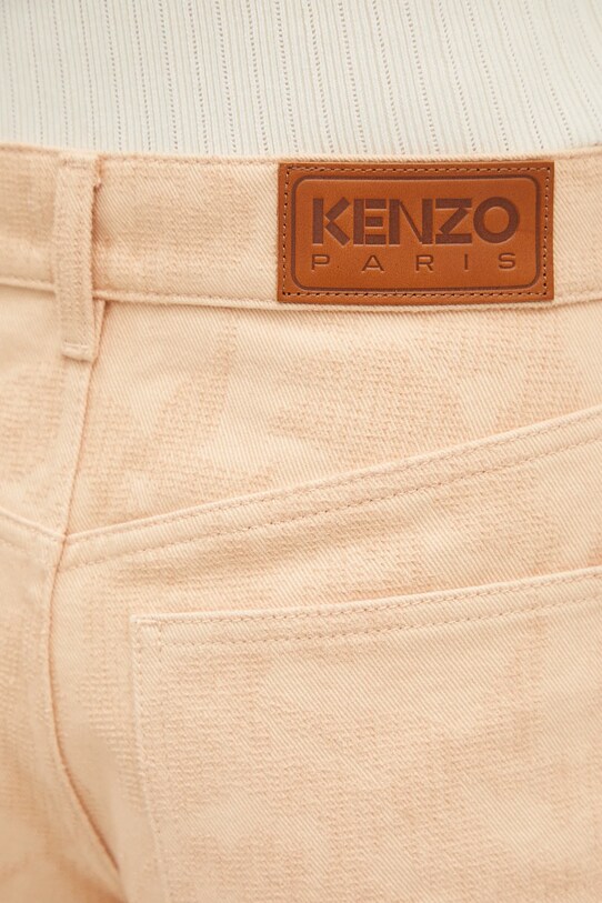 Kenzo jeansy beżowy FF52DP2316X9.07