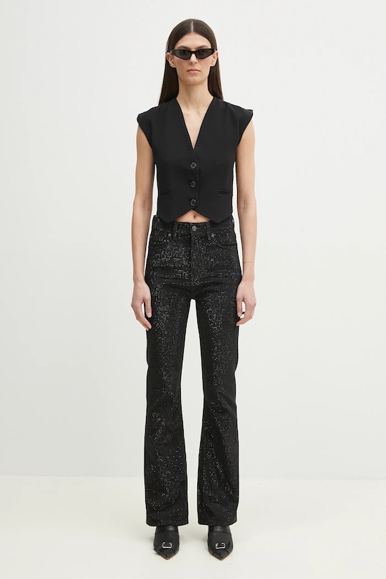 Fiorucci jeans Rhinestone Flared U02SPDJE083DN01DN05