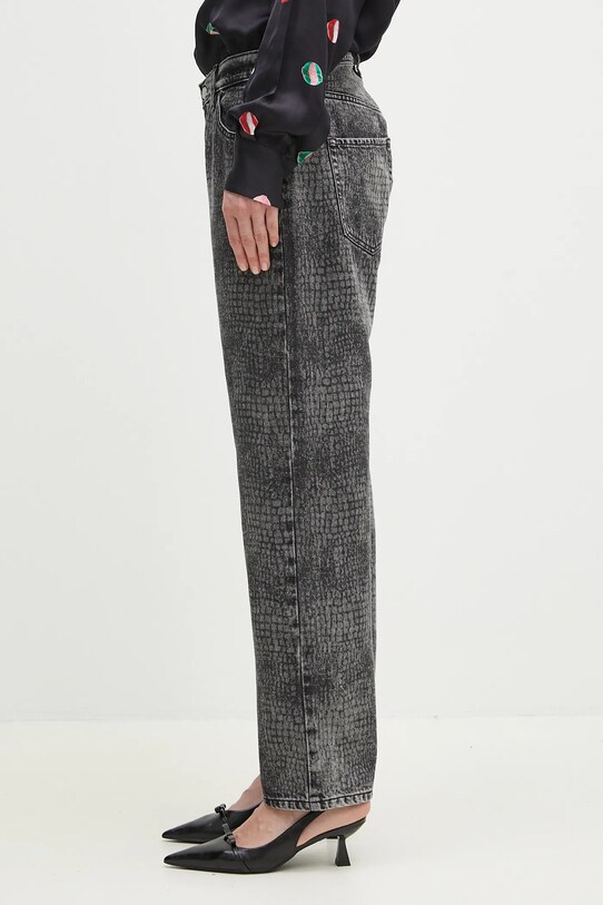 Aries jeansy bawełniane Lasered Croc Lilly Jean AR3010103 czarny SS25