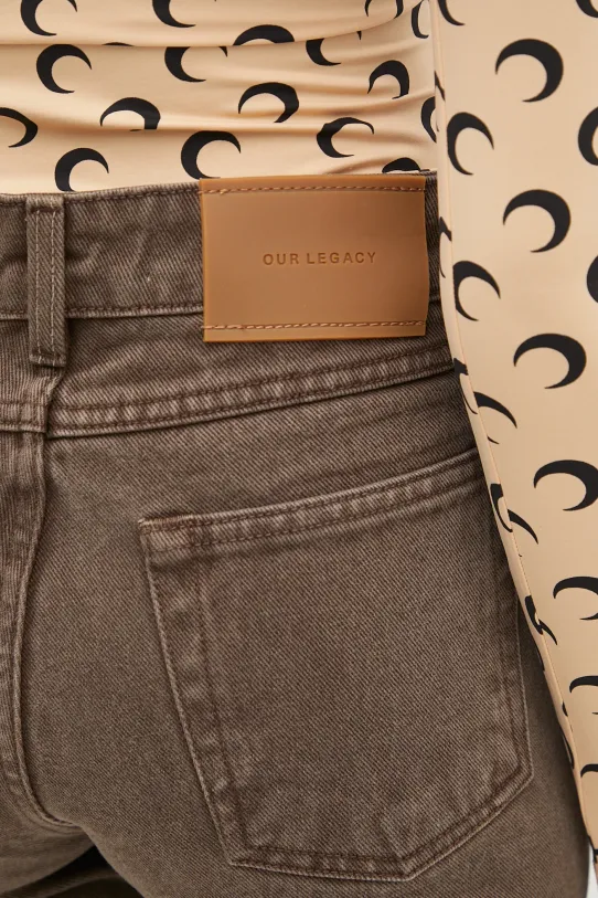 Our Legacy jeans Boot Cut marrone W2255BC