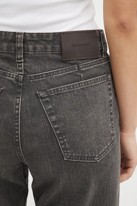 Our Legacy jeans Treble Cut black W2255TCC