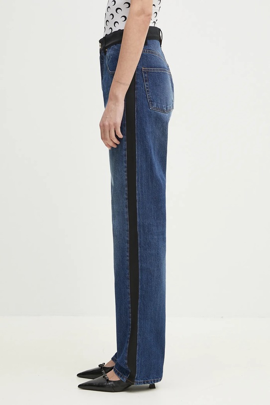 Wales Bonner jeansy Echo Denim US25DE02.DE01.599.S granatowy SS25