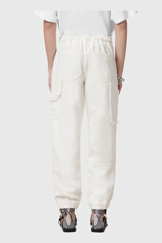 AllSaints jeansi MILA FRAY W007TC alb