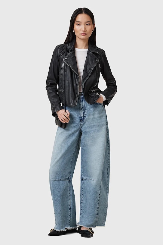 Traperice AllSaints JETT BARREL visoki plava W042EC