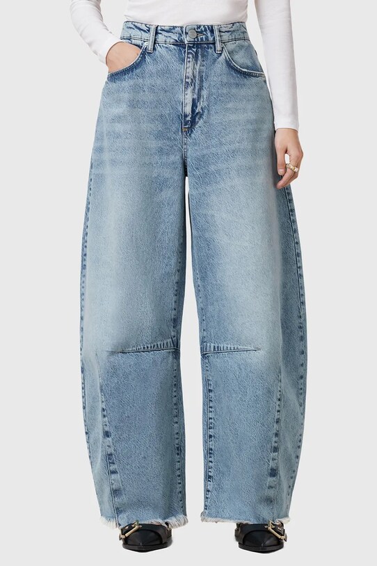 Джинсы AllSaints JETT BARREL W042EC голубой SS25