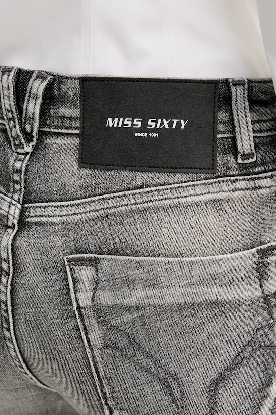 Džíny Miss Sixty šedá 6S1JJ2590T