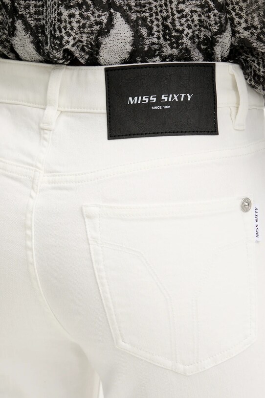 Miss Sixty jeansy biały 6S1JJ3430T