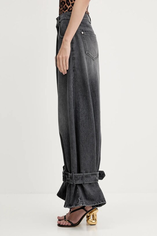 Džíny JW Anderson Buckled Cuff DT0109.PG1745.929 šedá SS25