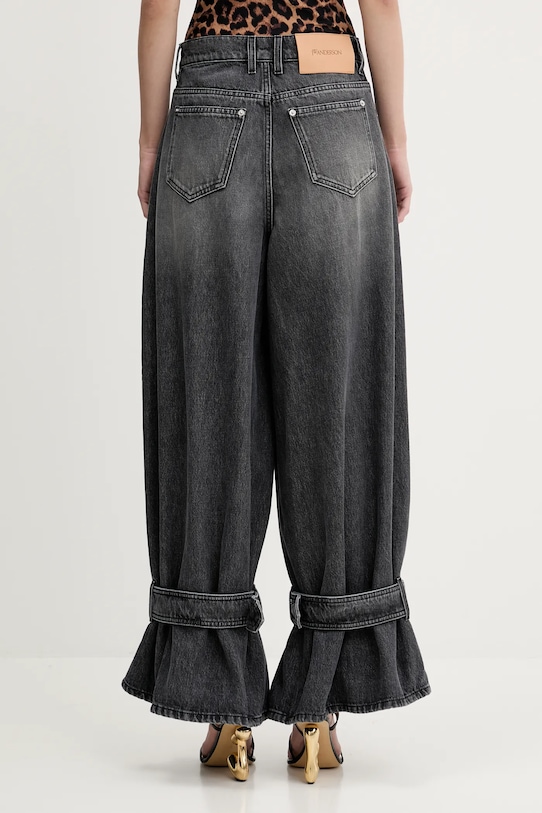 Odzież JW Anderson jeansy Buckled Cuff DT0109.PG1745.929 szary