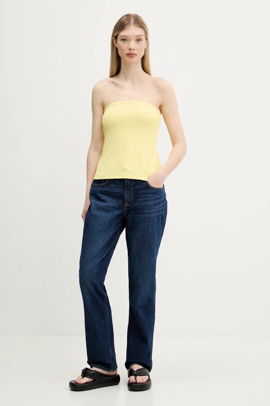 Abercrombie & Fitch jeansy KI155.4471.275 granatowy SS25