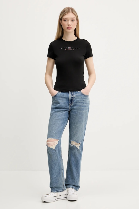 Hollister Co. jeansy KI355.5370.279 niebieski SS25