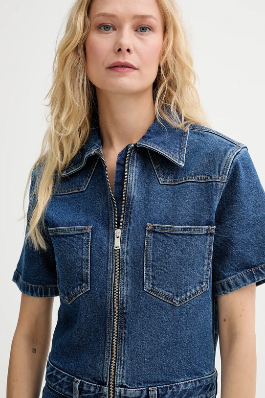 Filippa K kombinezon jeansowy niebieski 31844.FK