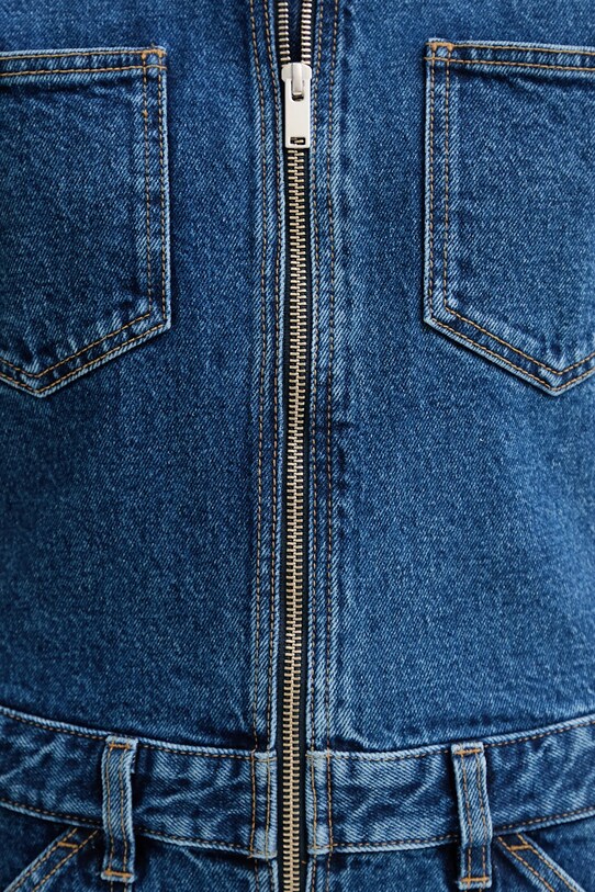 Filippa K kombinezon jeansowy 31844.FK niebieski