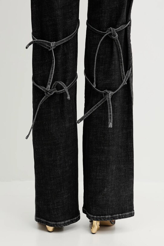 Ottolinger jeansy Strappy Signature Wrap 117.202617.01 czarny
