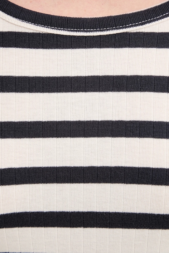 MUNTHE longsleeve bawełniany JOTE 247112924764 beżowy