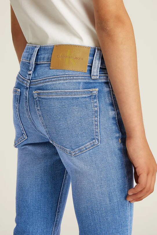 Calvin Klein Jeans jeansy dziecięce MR SKINNY IG0IG02707.PPYA niebieski