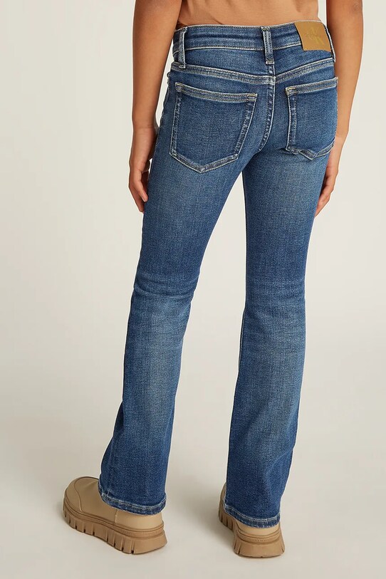Дитячі джинси Calvin Klein Jeans MR FLARE блакитний IG0IG02708.PPYA