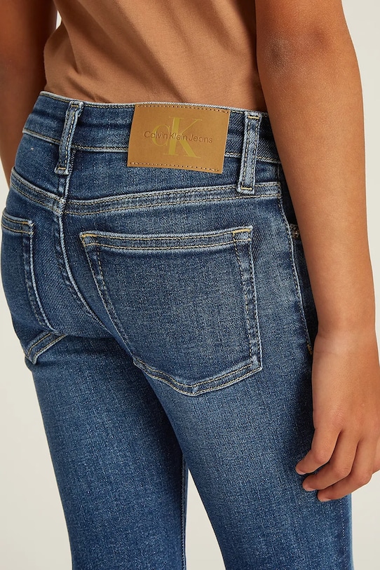 Дитячі джинси Calvin Klein Jeans MR FLARE IG0IG02708.PPYA блакитний