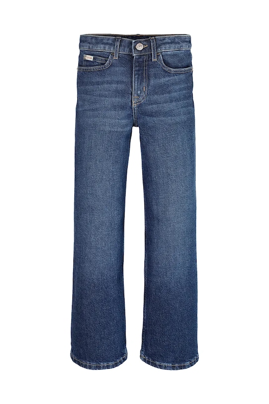 Дитячі джинси Calvin Klein Jeans HR WIDE IG0IG02710.PPYA темно-синій SS25