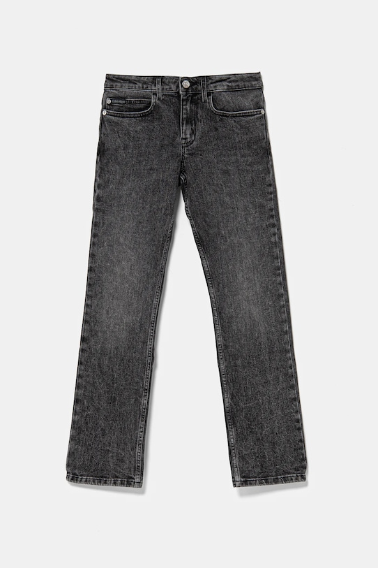Дитячі джинси Calvin Klein Jeans HR WIDE джинси чорний IG0IG02714.PPYA
