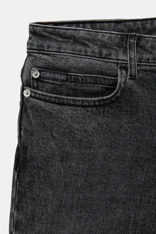 Dziewczynka Calvin Klein Jeans jeansy dziecięce HR WIDE IG0IG02714.PPYA czarny