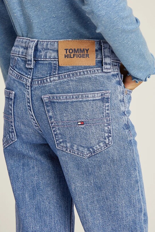 Παιδικά τζιν Tommy Hilfiger GIRLFRIEND KG0KG08269.PPYA μπλε
