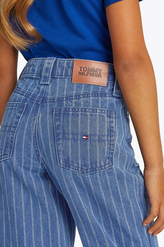 Tommy Hilfiger jeans copii MABEL KG0KG08275.PPYA albastru