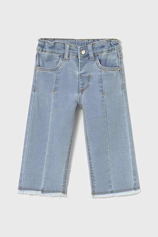 Mayoral jeansy niemowlęce z regulacją niebieski 1572.4E.Baby.PPYA
