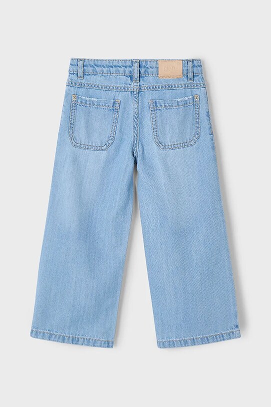 Девочка Детские джинсы Mayoral 3558.6L.Mini.PPYA голубой