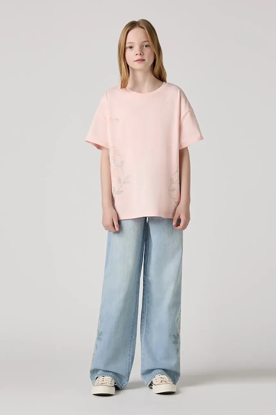 Otroške kavbojke Levi's LOW RISE BAGGY 4EM262