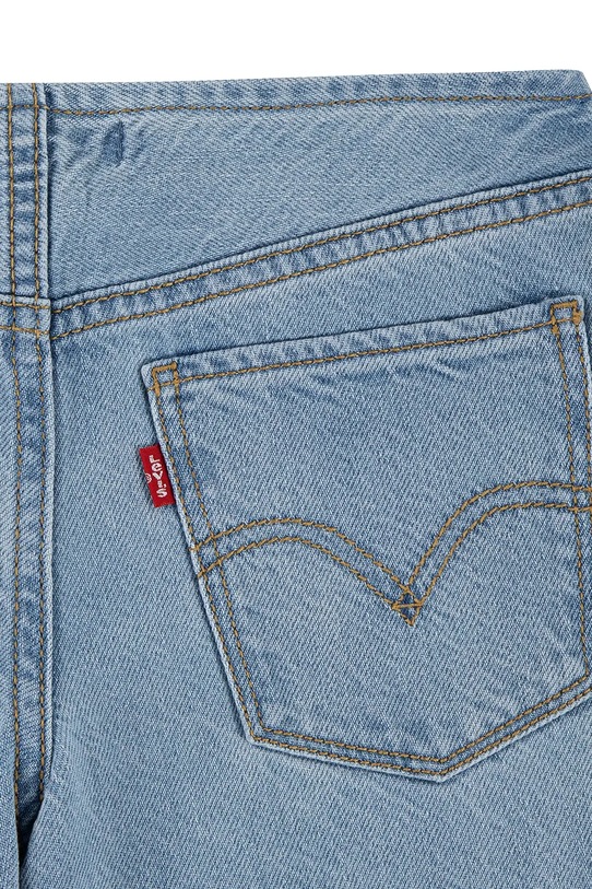 Otroške kavbojke Levi's LOW RISE BAGGY 4EM262 modra