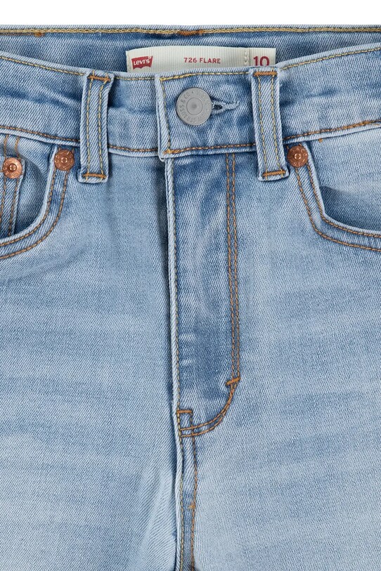 Levi's jeans copii 726 FLARE JEAN albastru 4EM263