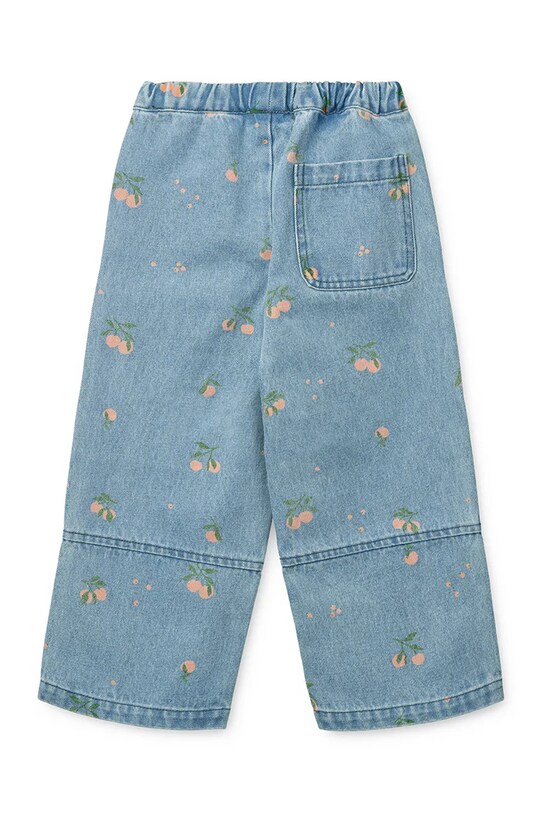Fete Liewood jeansi Cesar Printed Denim Pants LW19921 albastru