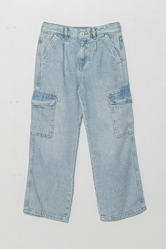 Guess jeansy dziecięce z regulacją niebieski J5GA00.D4MU2.PPYA