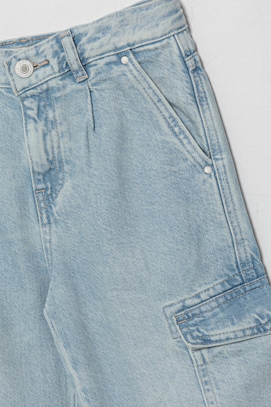 Dziewczynka Guess jeansy dziecięce J5GA00.D4MU2.PPYA niebieski