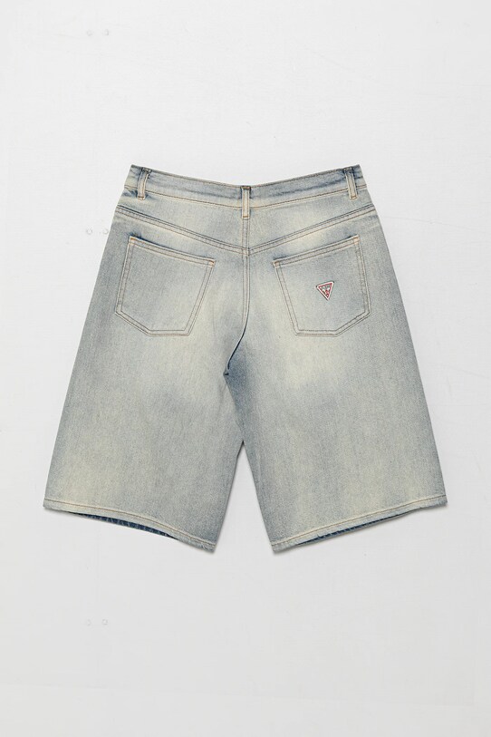 Guess szorty jeansowe dziecięce J5GD09.D45E0.PPYA szary SS25