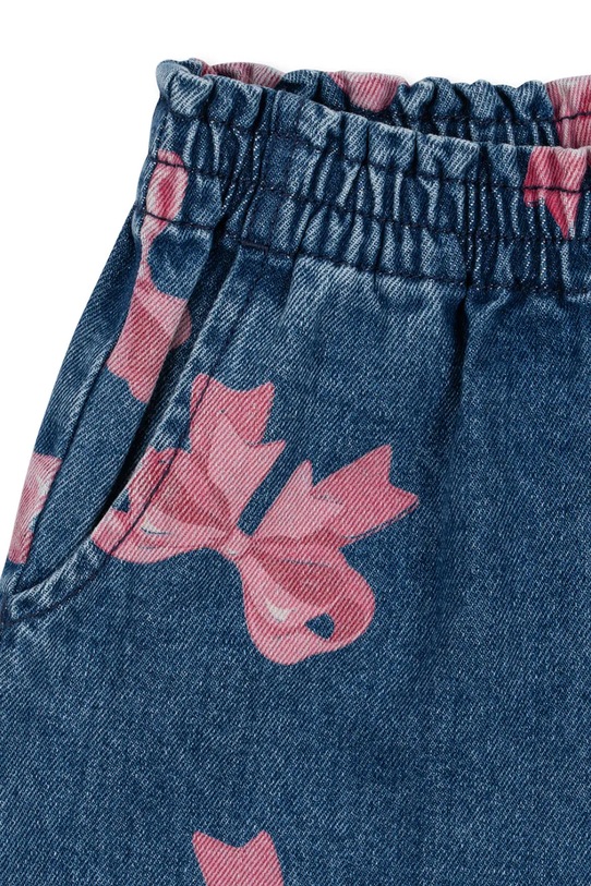 Fete Konges Sløjd jeans copii MAGOT FRILL PANTS GOTS KS102281 albastru